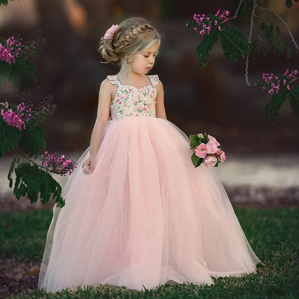 Robe de princesse et mariage pour fille de 2-12 ans – Ima Boutique