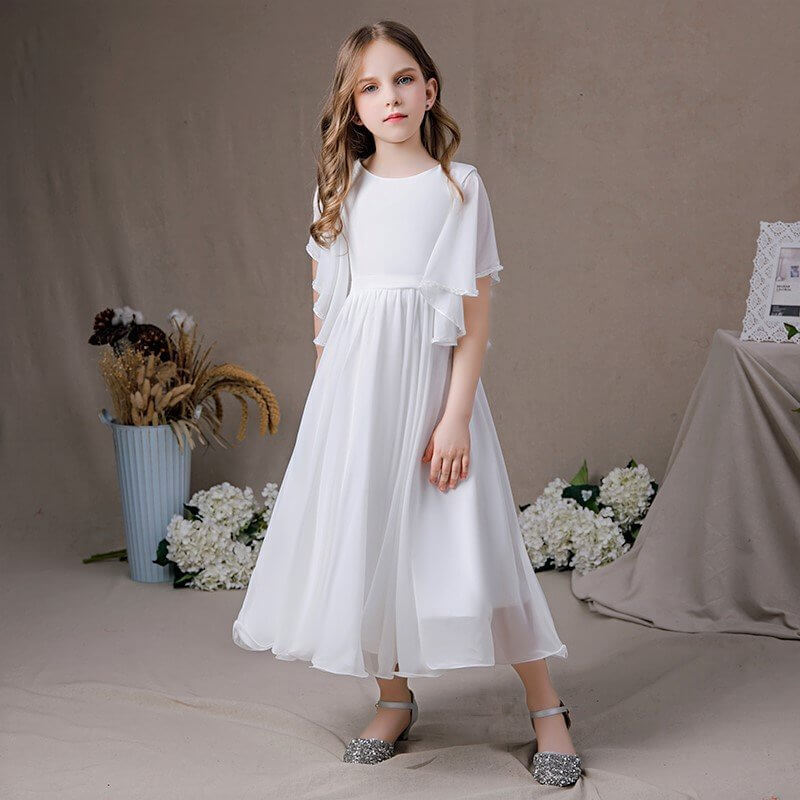 Lightweight Communion Robe Robe Communion Simple | Lola et Noé